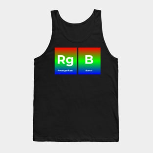 RGB Chemistry Periodic Table Science Tank Top